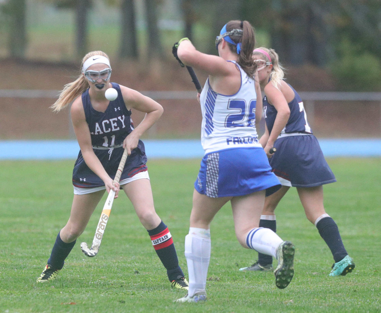 Lacey vs Oakcrest Field Hockey game